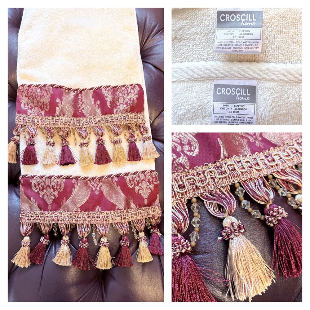 Croscill hand towel set